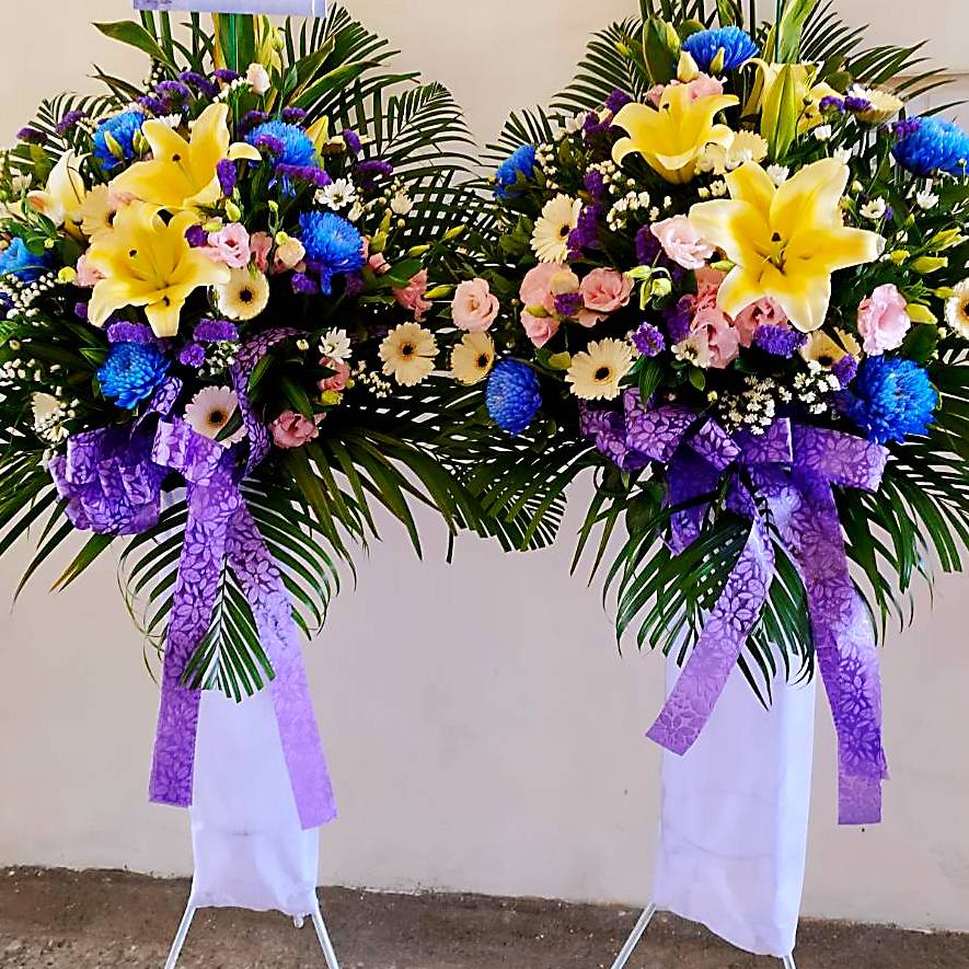 典雅藝術高架花籃A款(草屯)