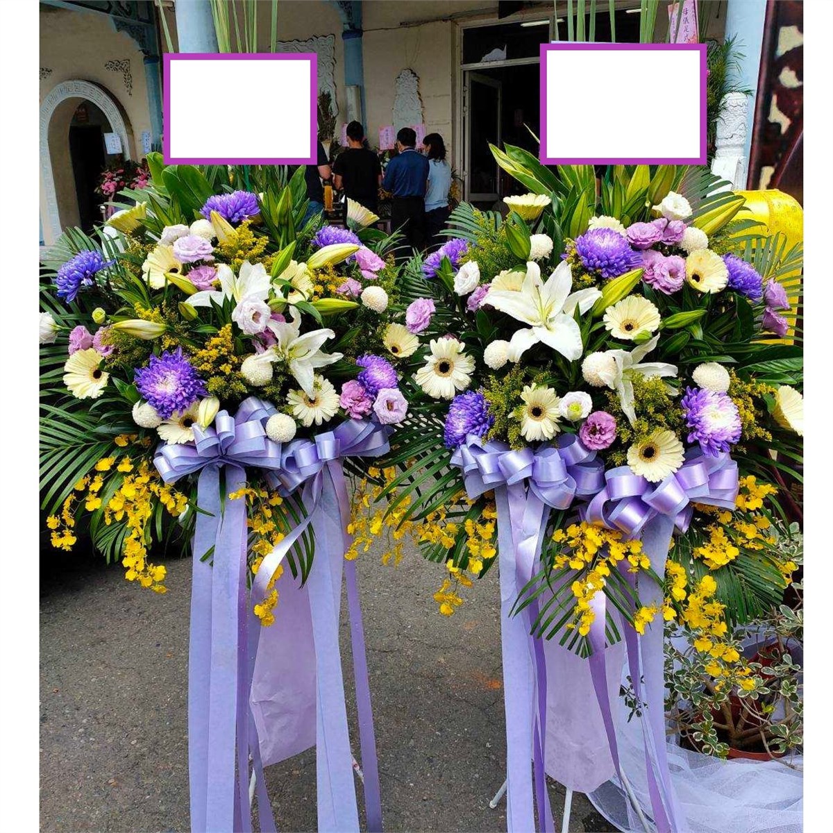 典雅藝術高架花籃I款(草屯)