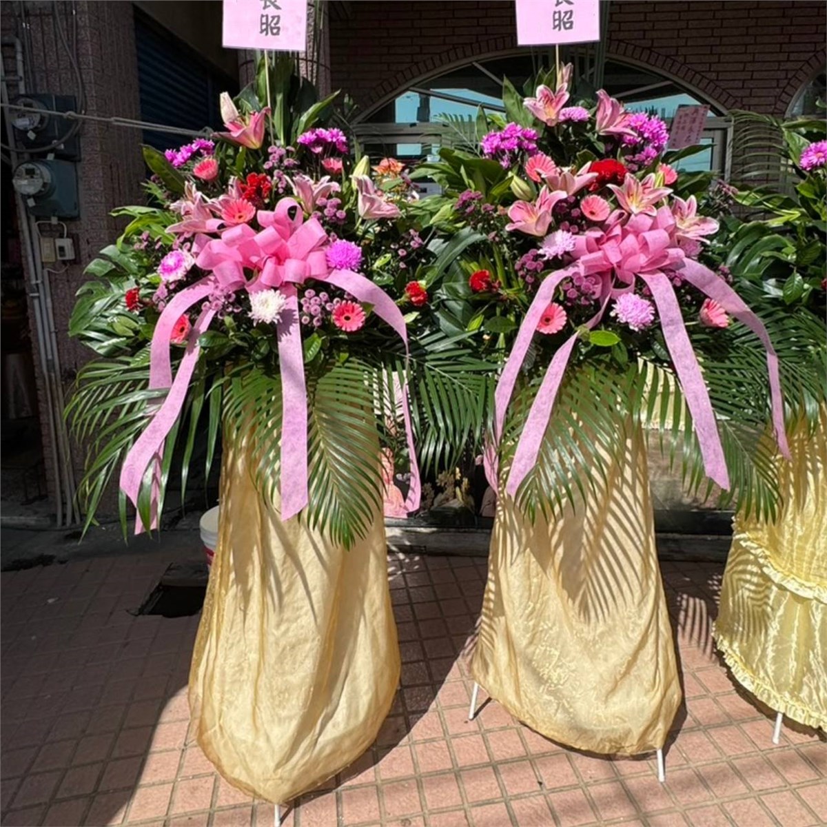 典雅高架花籃01