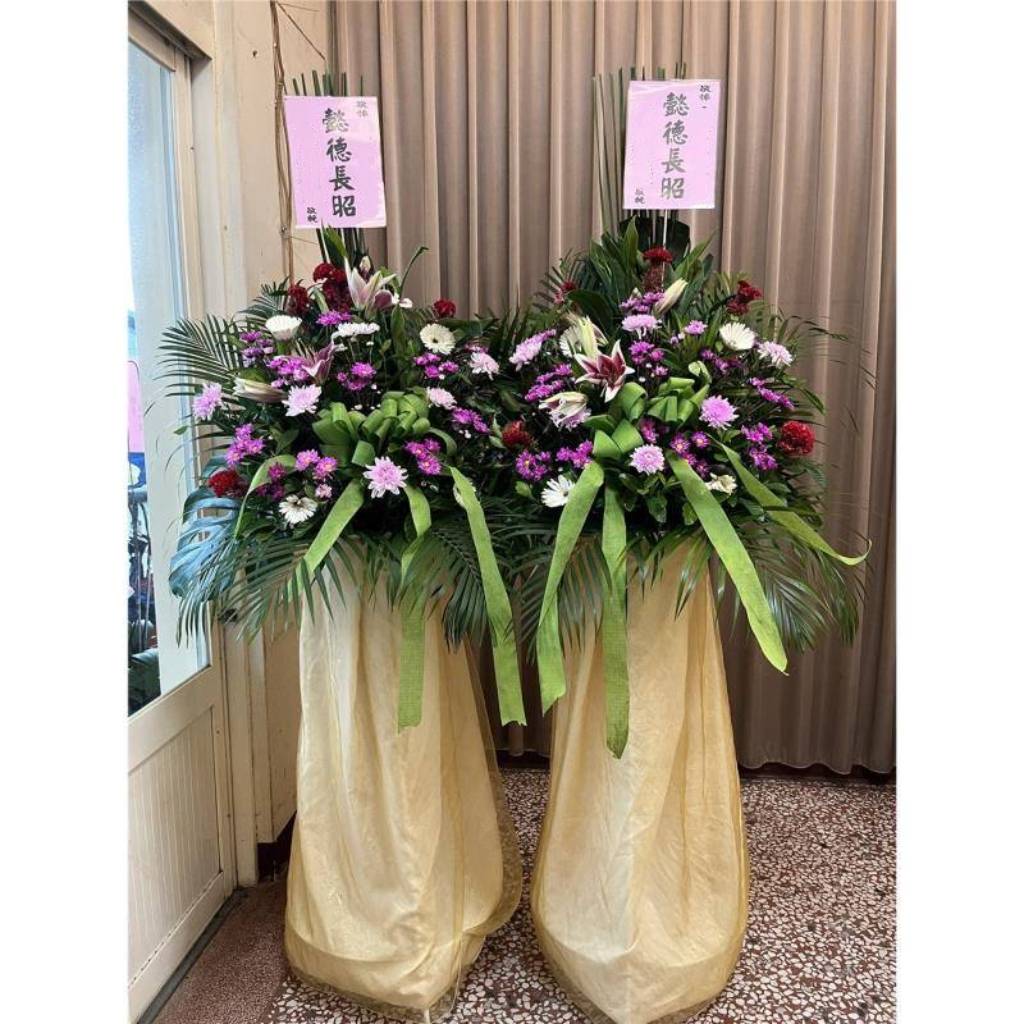 典雅高架花籃01