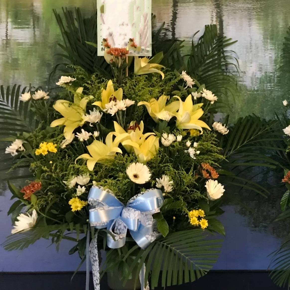 追思弔唁高架花藍A款