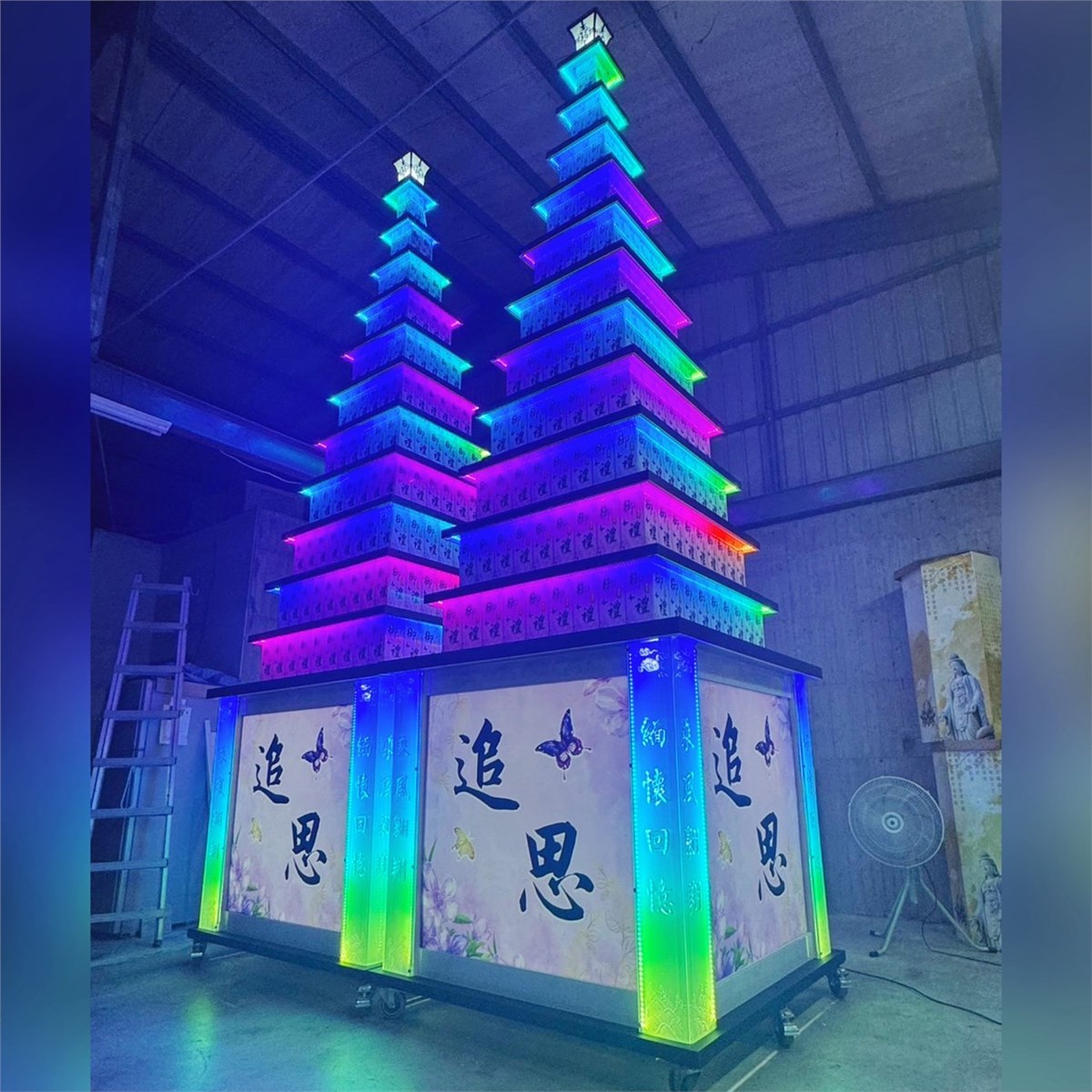 11層水晶柱巨無霸天塔(空盒)/600克/300包