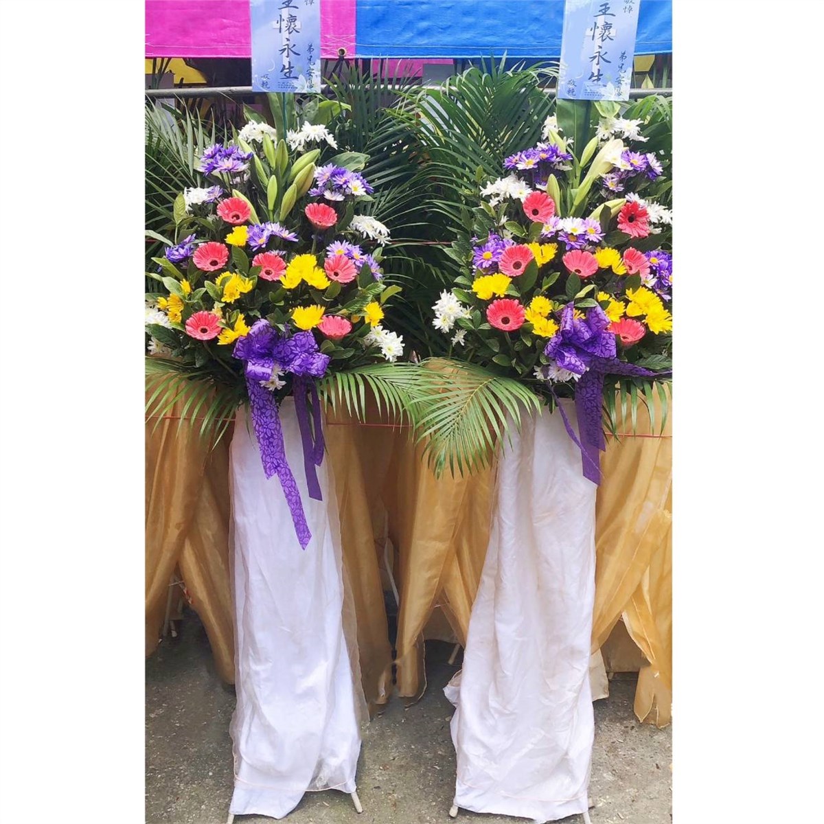 典雅高架花籃01