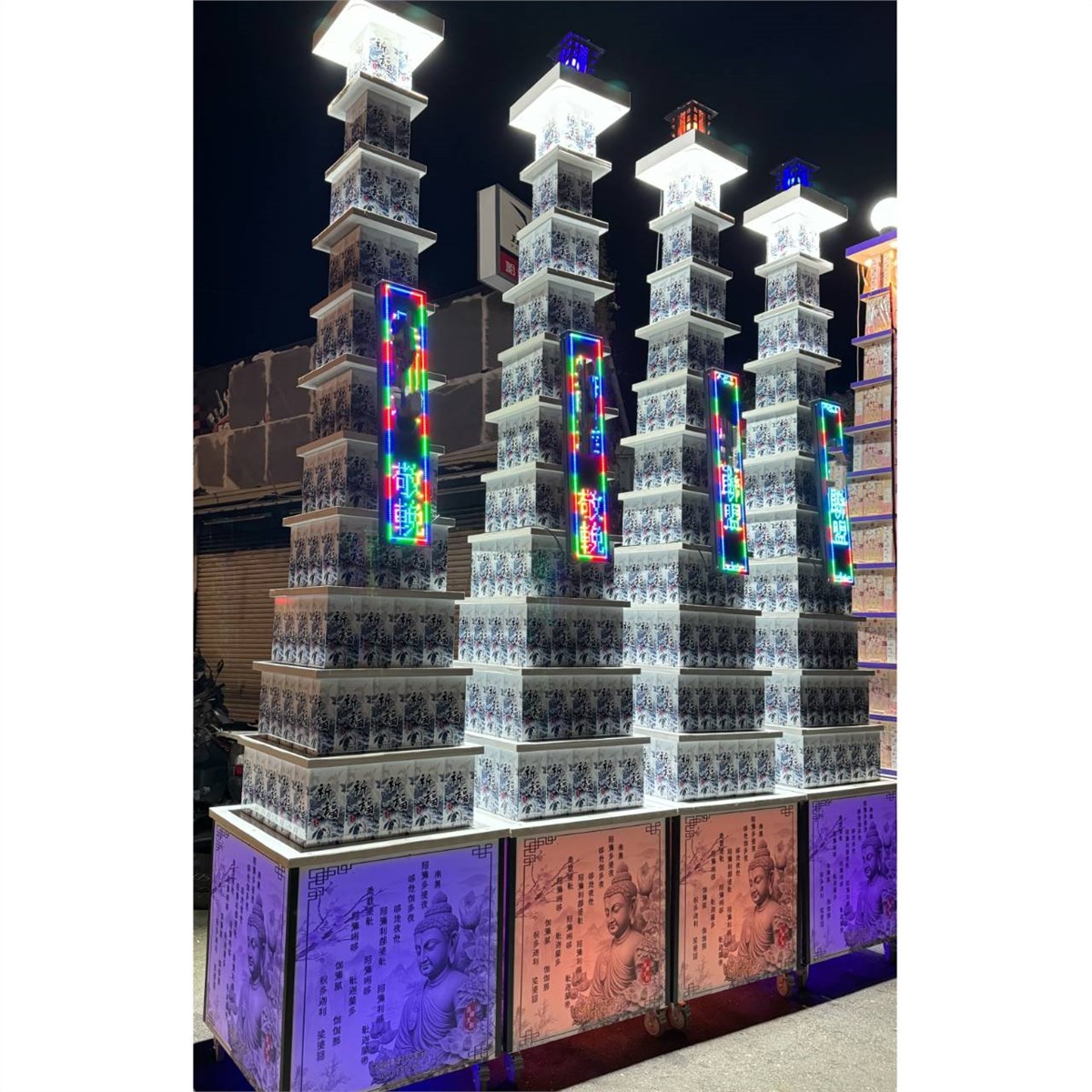 9層平安米塔(40公斤米)(限草屯殯儀館)