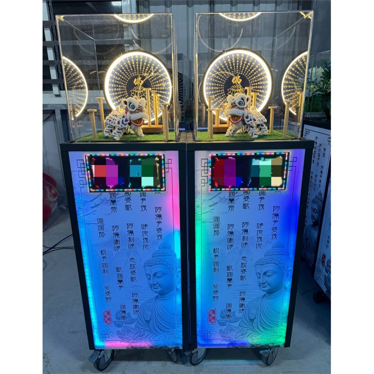 小靈獅燈座(14天)(限草屯殯儀館)