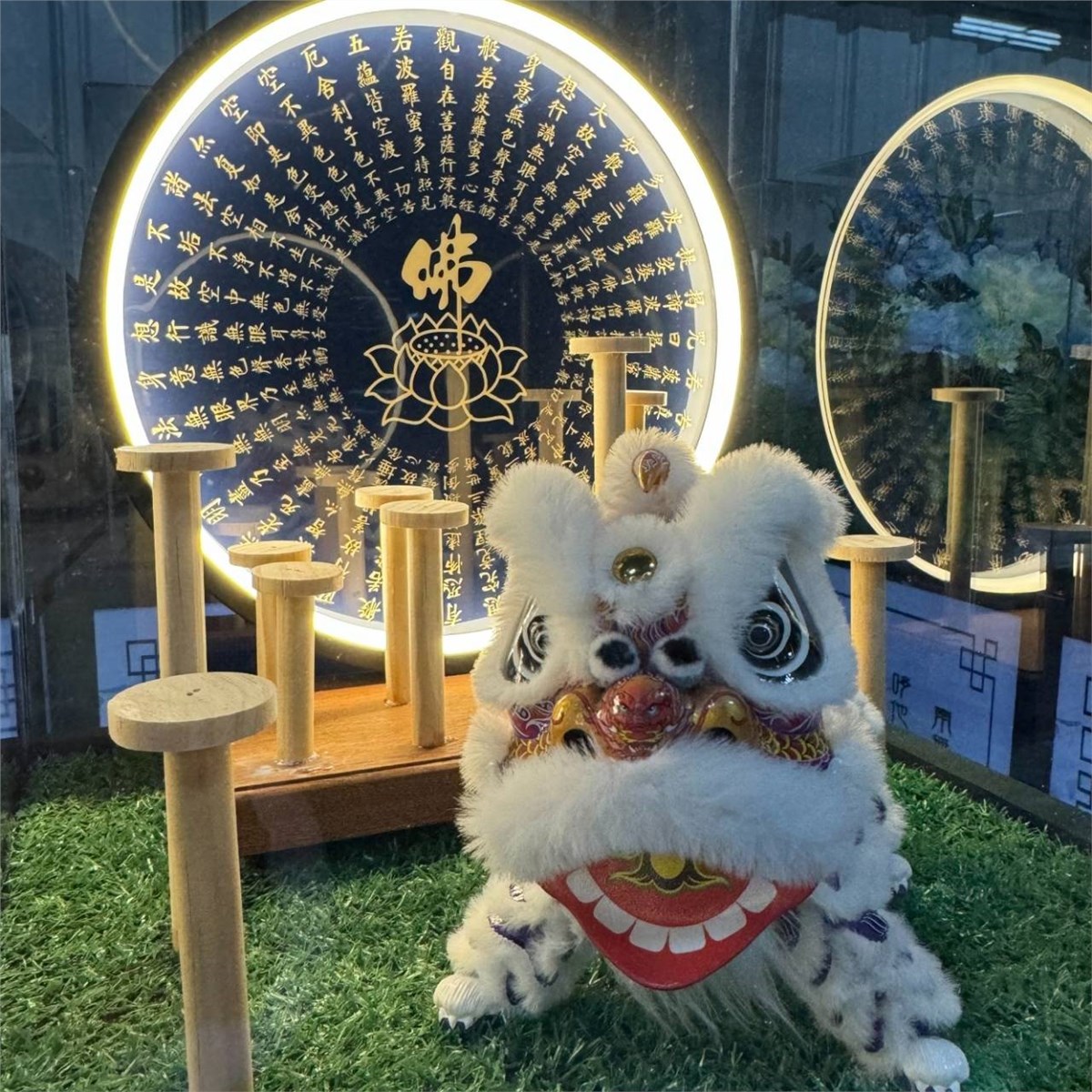 小靈獅燈座(14天)(限草屯殯儀館)