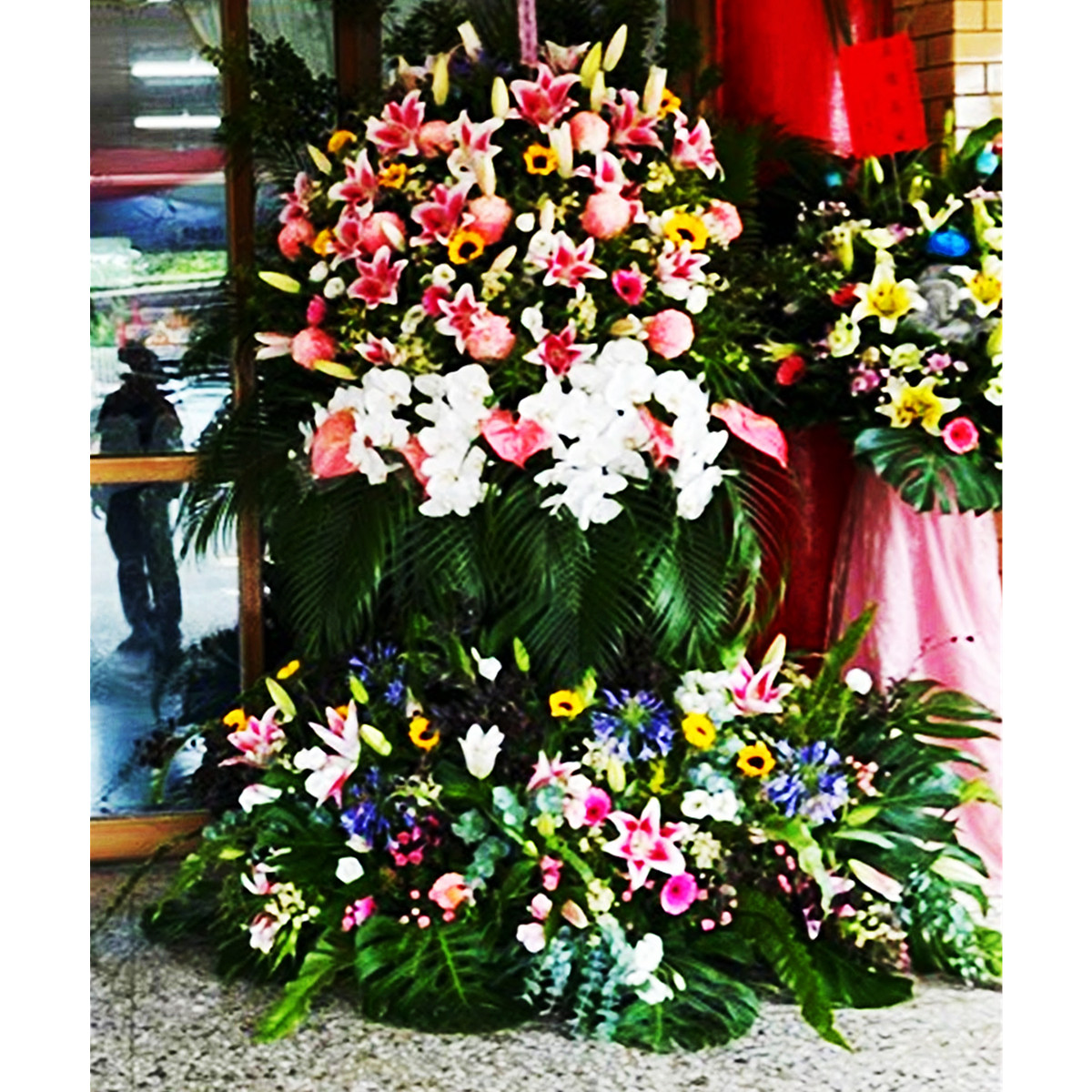 豪華高架花籃(A04款)