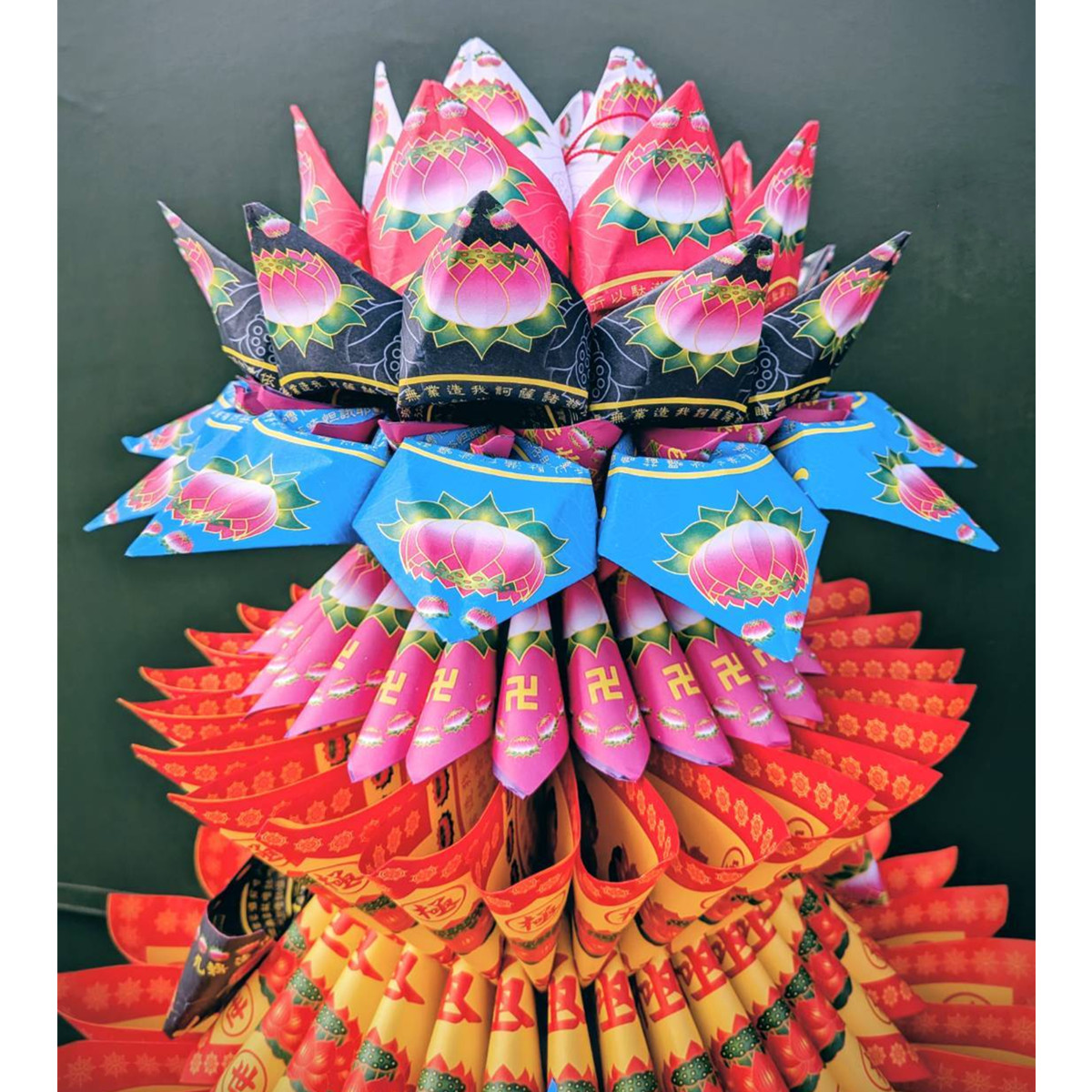 造型蓮花塔(底座款式不固定)