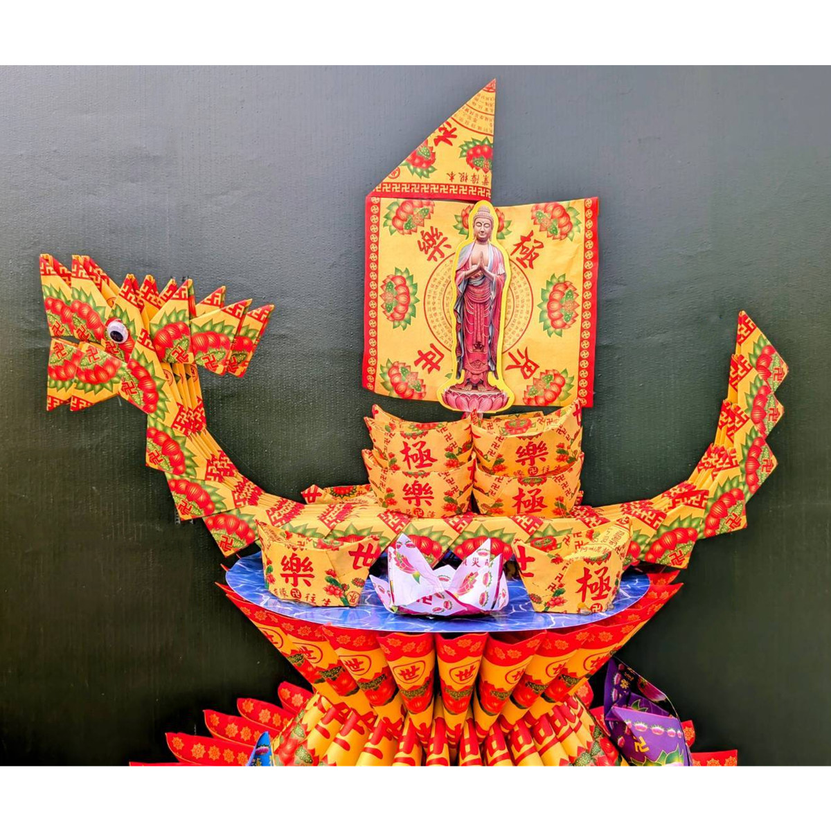 法船蓮花塔(底座款式不固定)