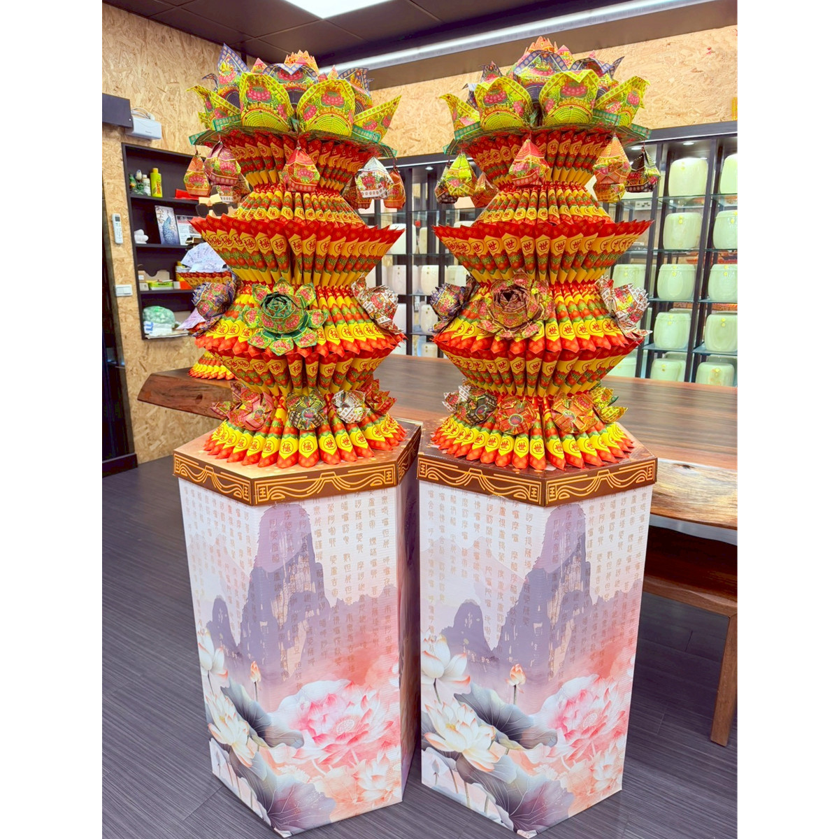 180cm 霸王蓮花塔