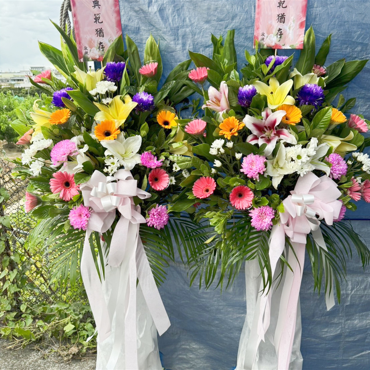 典雅高架花籃(A02款)