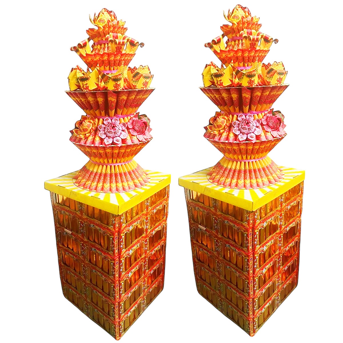 蓮花牌樓塔  (底座款式不固定)