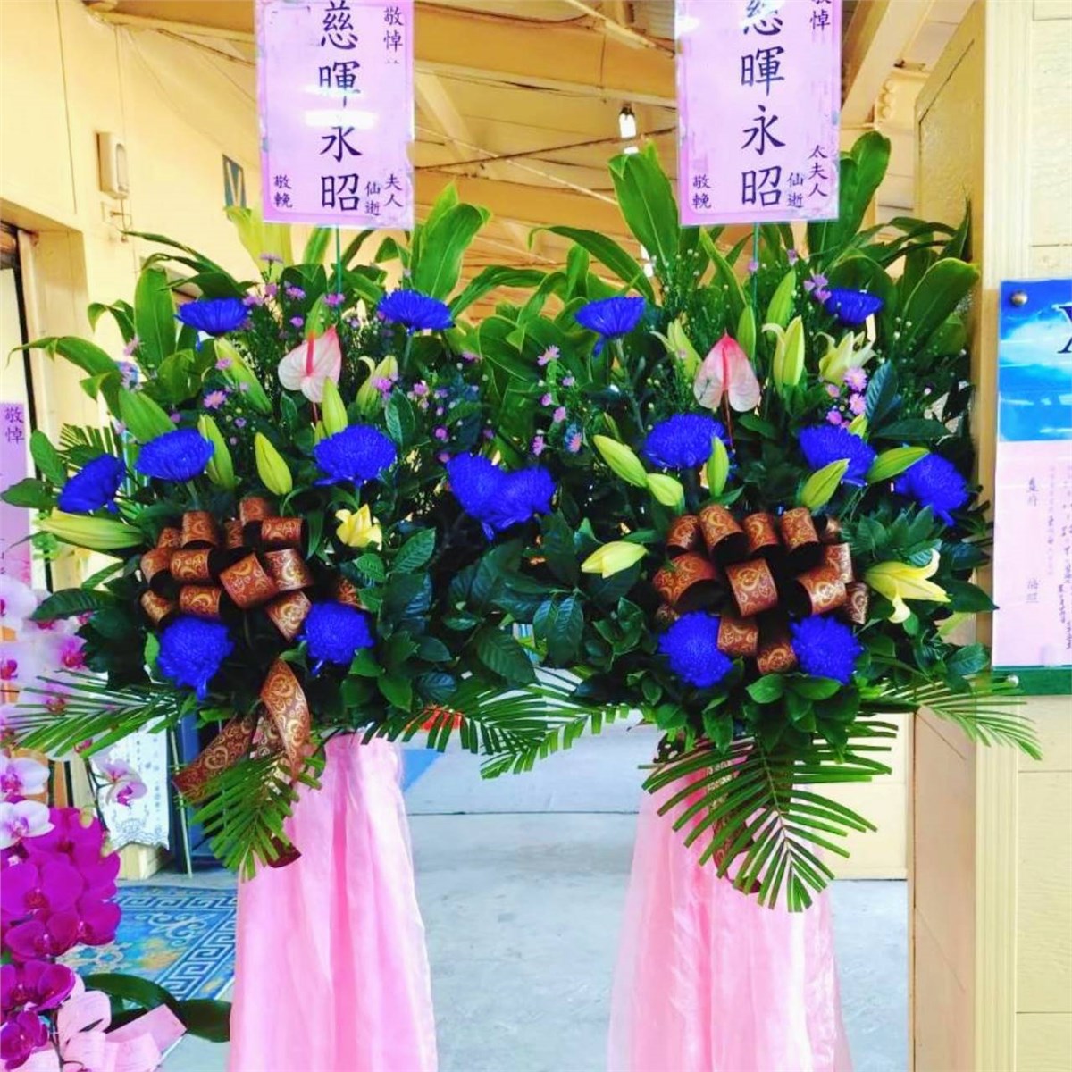 素雅高架花籃(A02款)