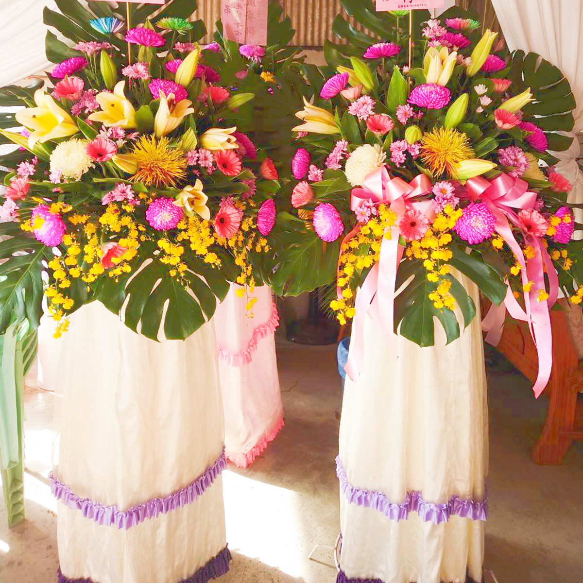 典雅高架花籃(A08款)