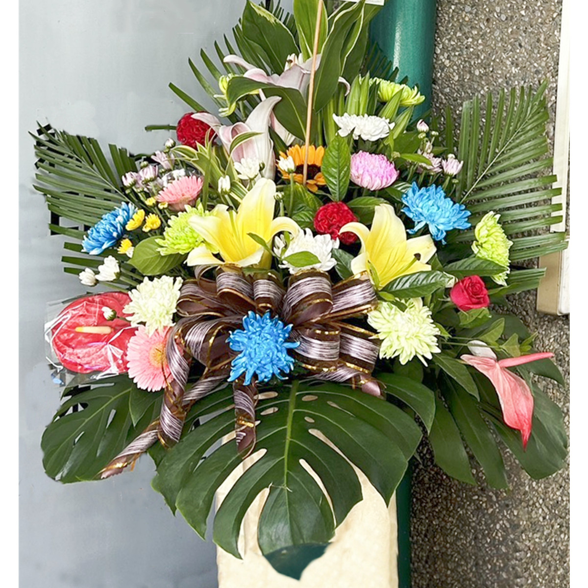 典雅高架花籃(A02款)